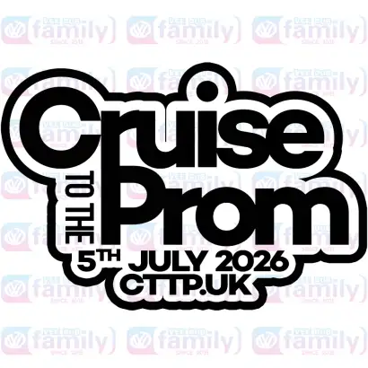 Cruise to the Prom 2026 Pre Event Promo Sticker