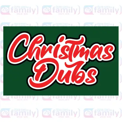 Christmas Dubs Flag - Green