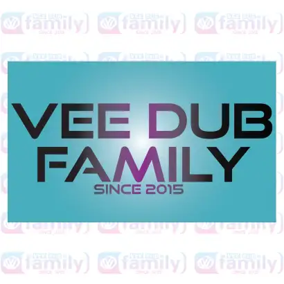 Dubwatch Logo Flag - Blue