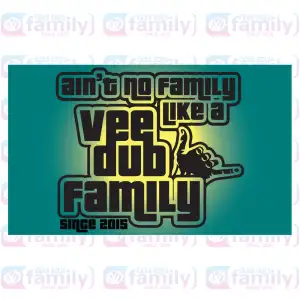 GTA Logo Flag - Aqua & Yellow