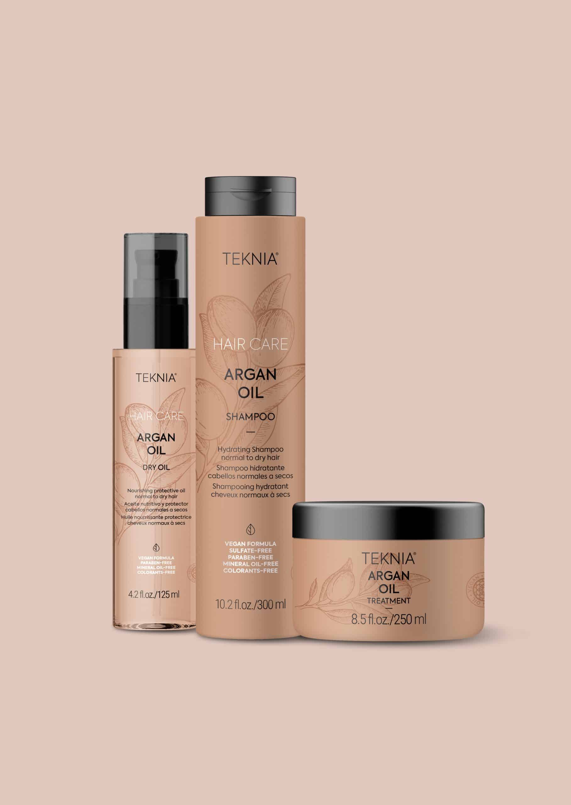 Shampoing Hydratant Lakmé Teknia à L'huile D'argan 300ml - Végan, Pour Cheveux Secs, Neuf