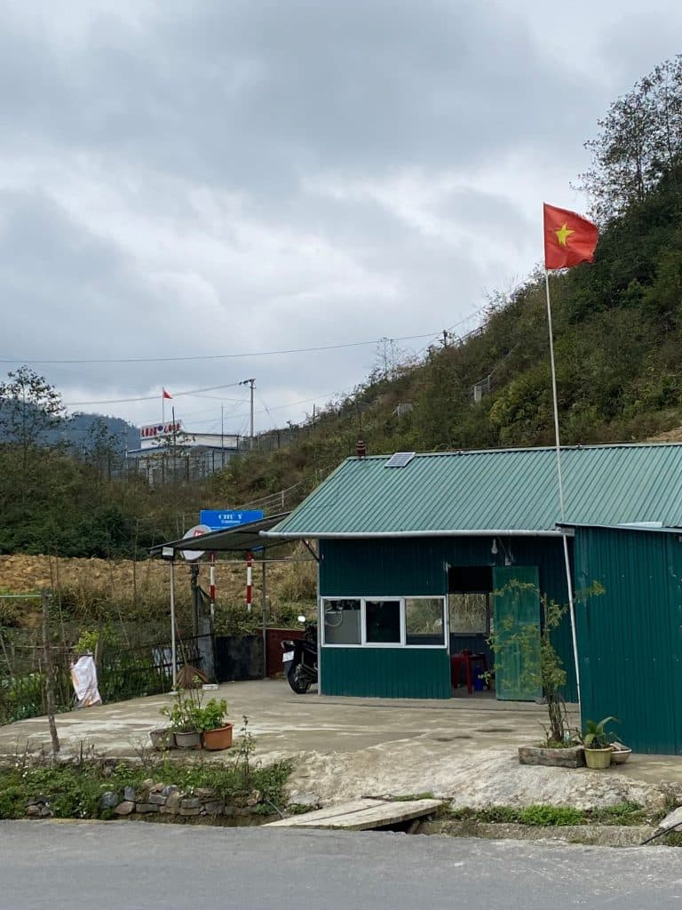 Chinesische Grenze auf dem Ha Giang Loop