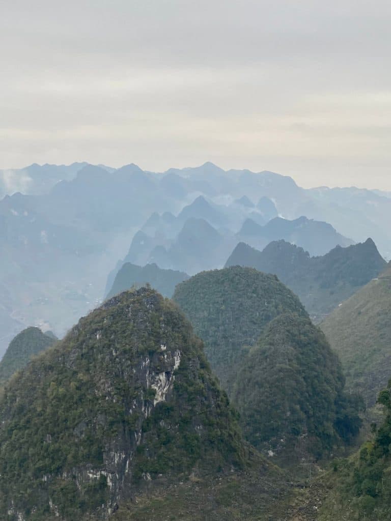 Kalkfelsen Ha Giang Loop