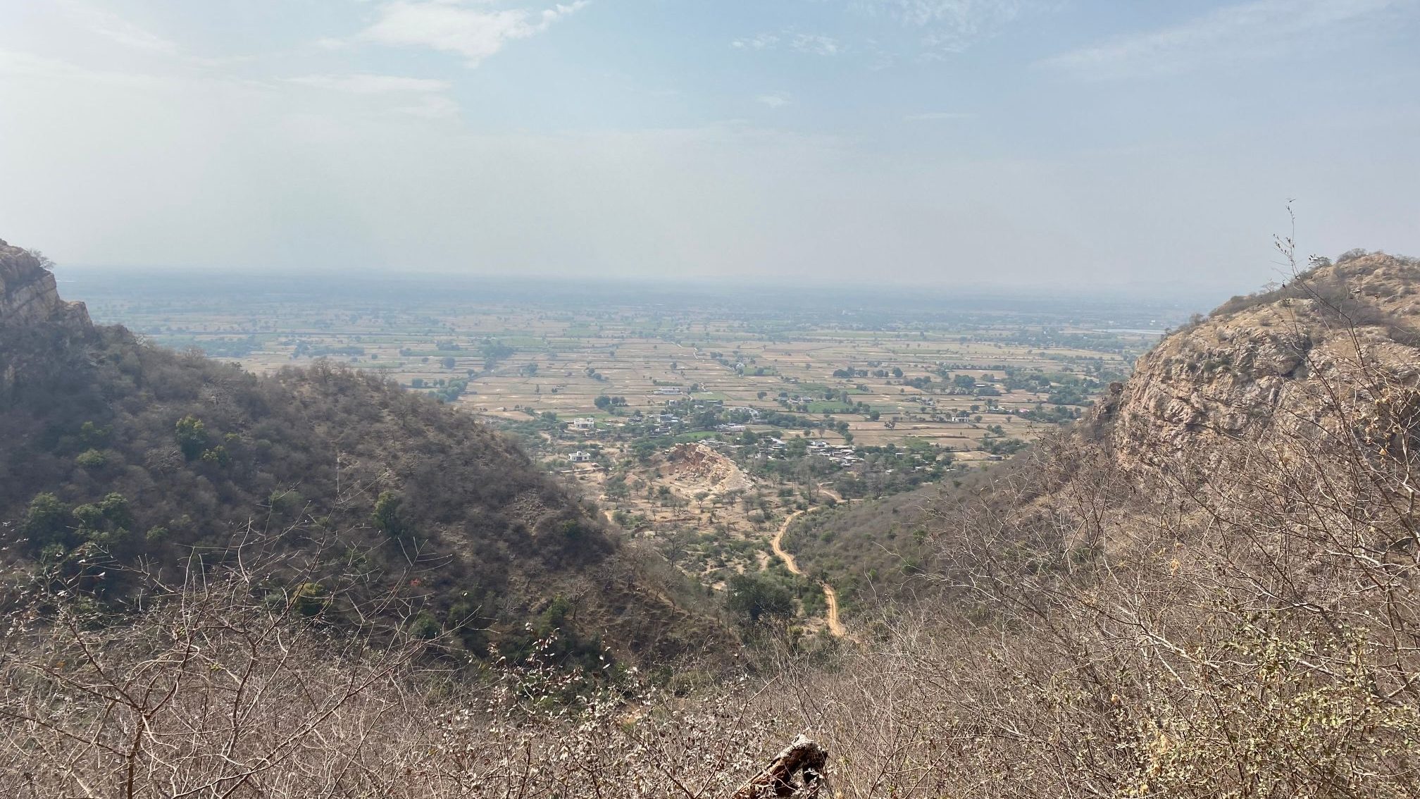 Ausblick von Zone 8 über Sawai Madhopur