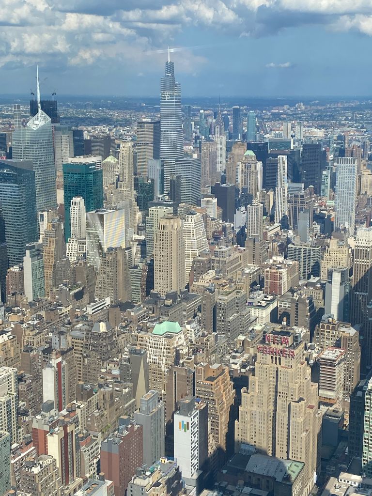 Ausblick von The Edge über Manhattan