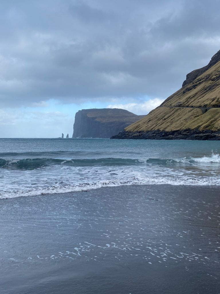 Sandstrand Färöer Inseln Urlaub
