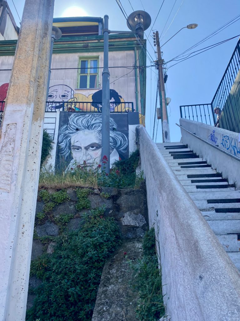 Beethoven Stairs Valparaiso