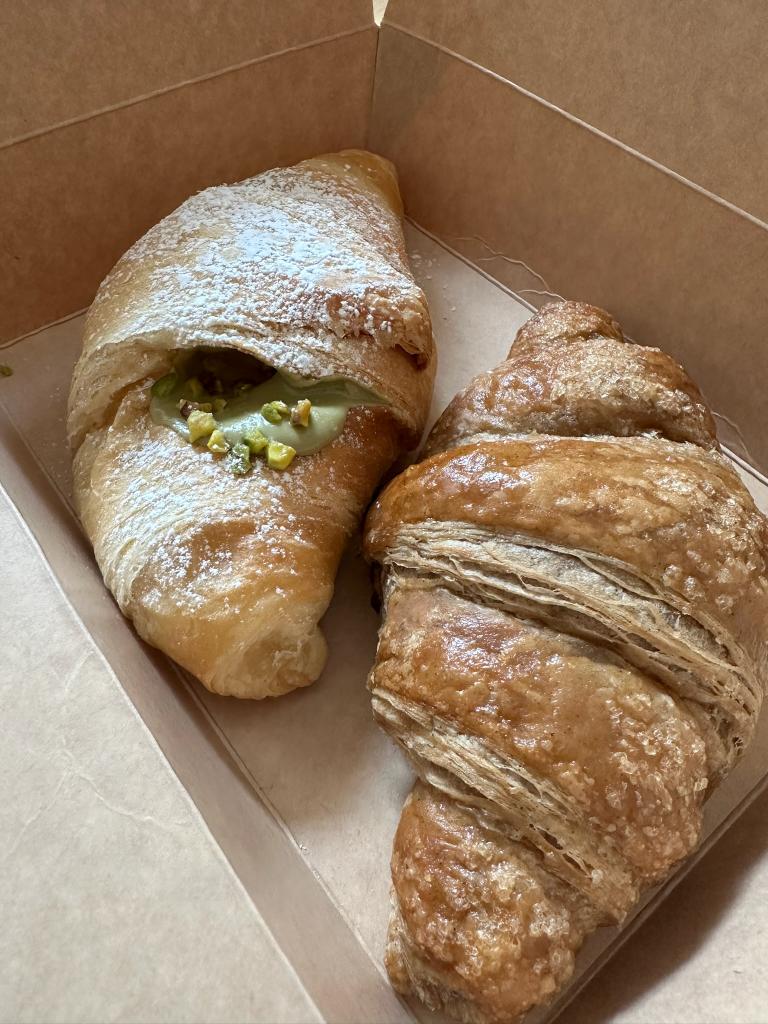 Vegan in Wien - Pistazien Croissant