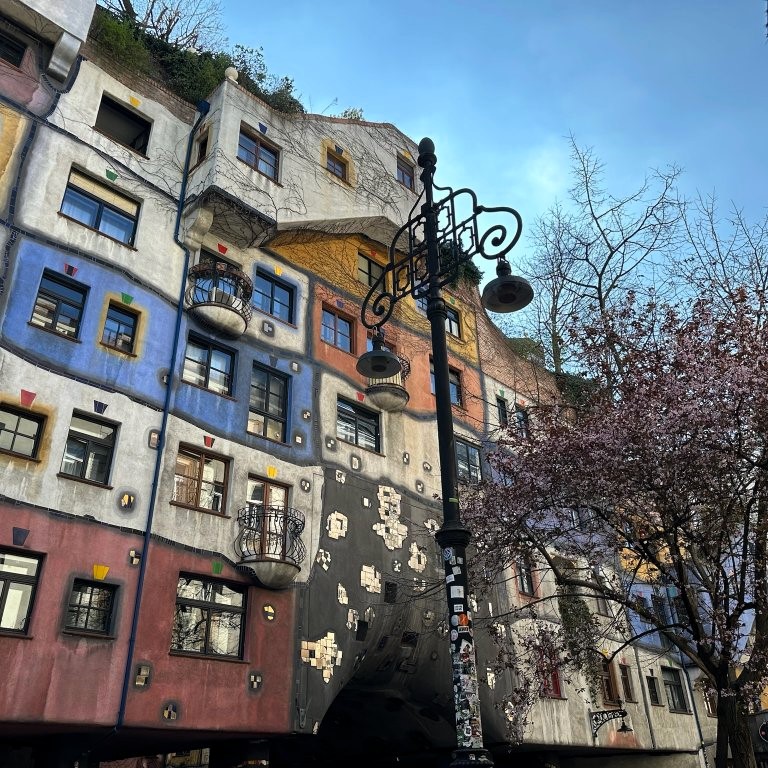 Wien Karte Hundertwasserhaus