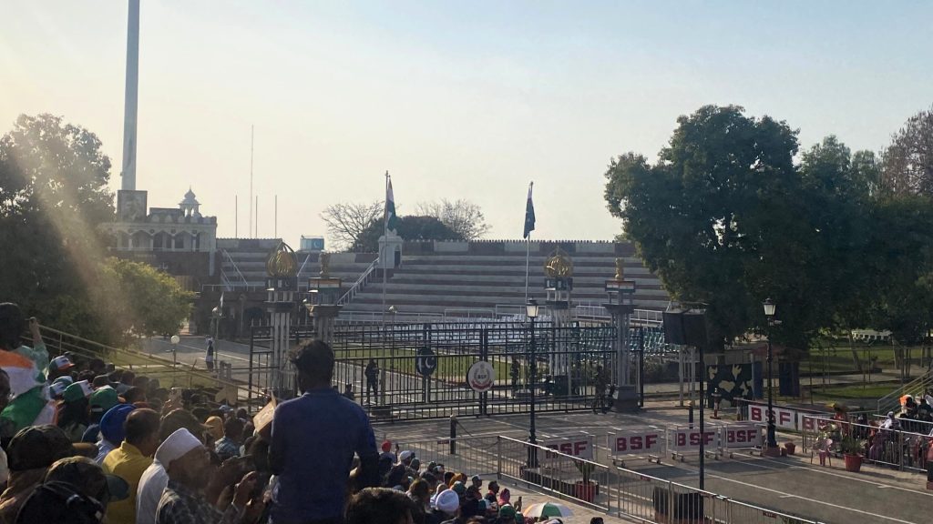 Wagah Border Grenzzaun