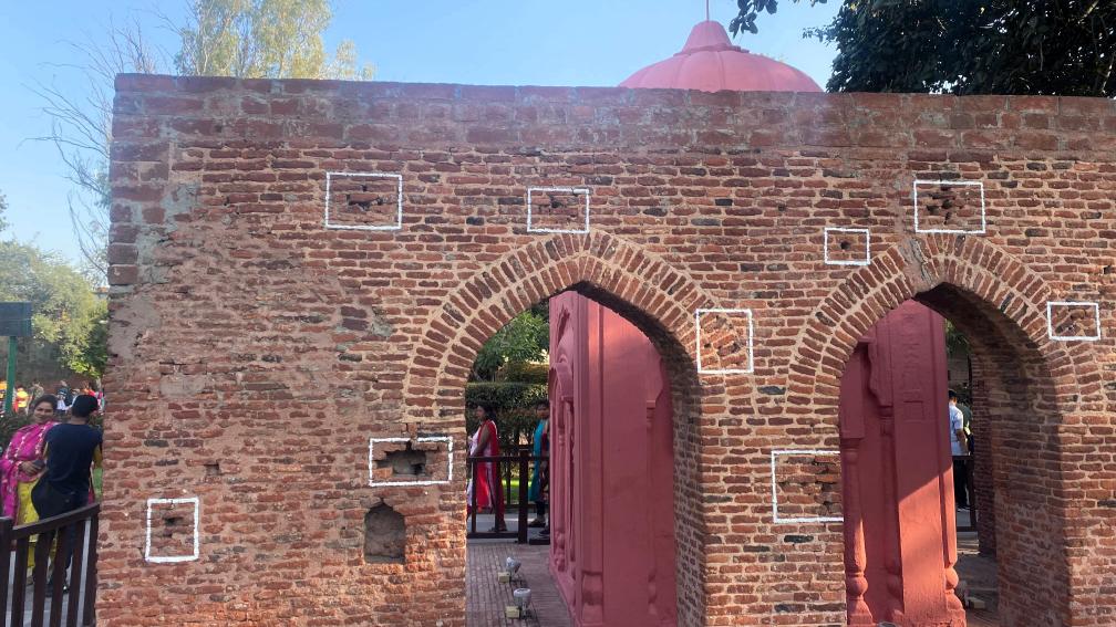 Jallianwala Bagh Einschusslöcher