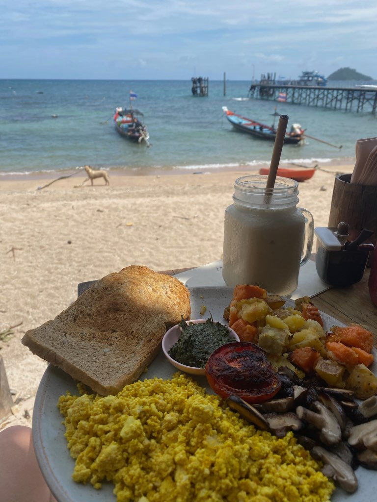 Frühstück im Coconut Monkey