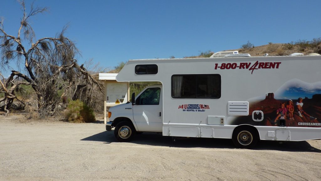 In der Wüste mit dem Wohnmobil in den USA