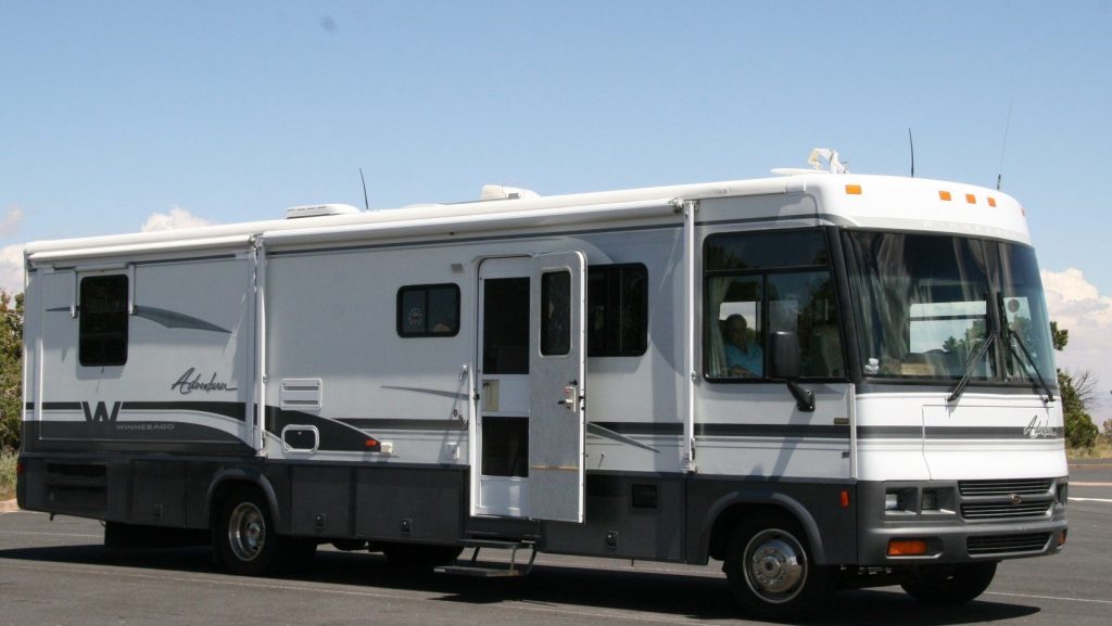 Sehr großes Wohnmobil in den USA