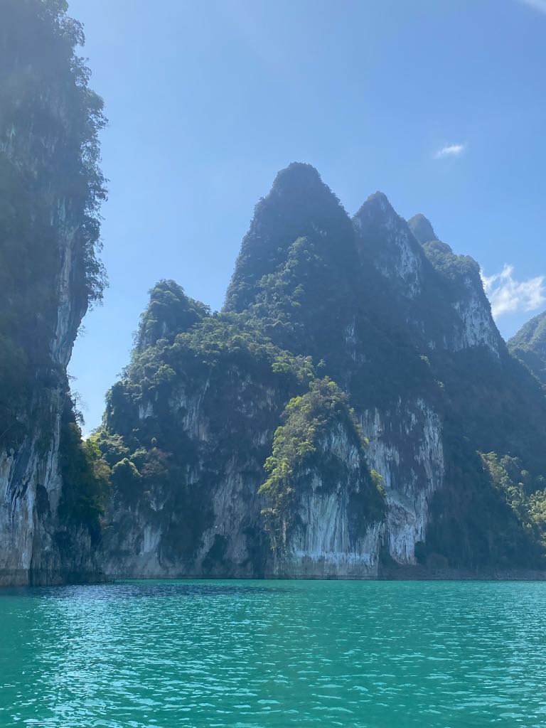 fantastischer Ausblick auf den Türkisen See