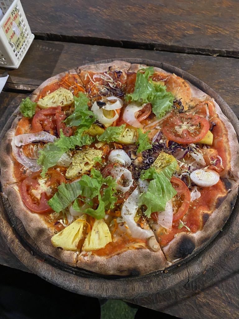 Vegane Pizza