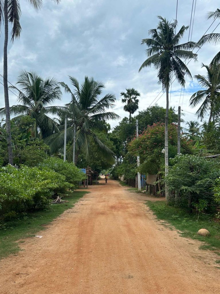 Der Weg zum Strand