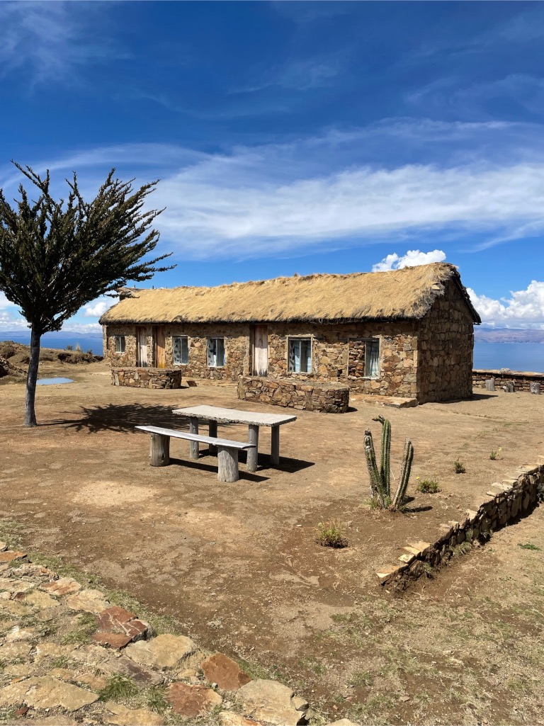 Häuser auf der Isla de Sol