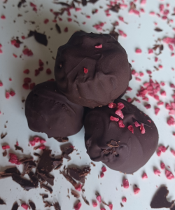 Raspberry-Marzipan bonbon