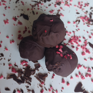 Raspberry-Marzipan bonbon