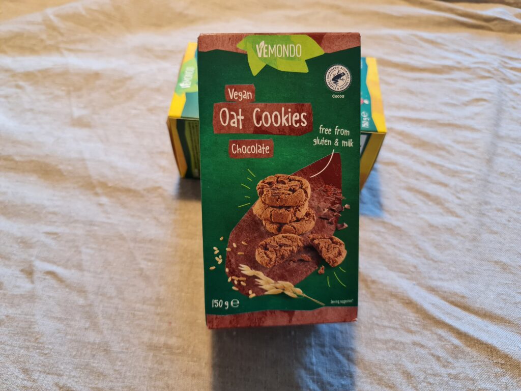 Vemondo oat cookies chocolate - Veganska kakor från Lidl