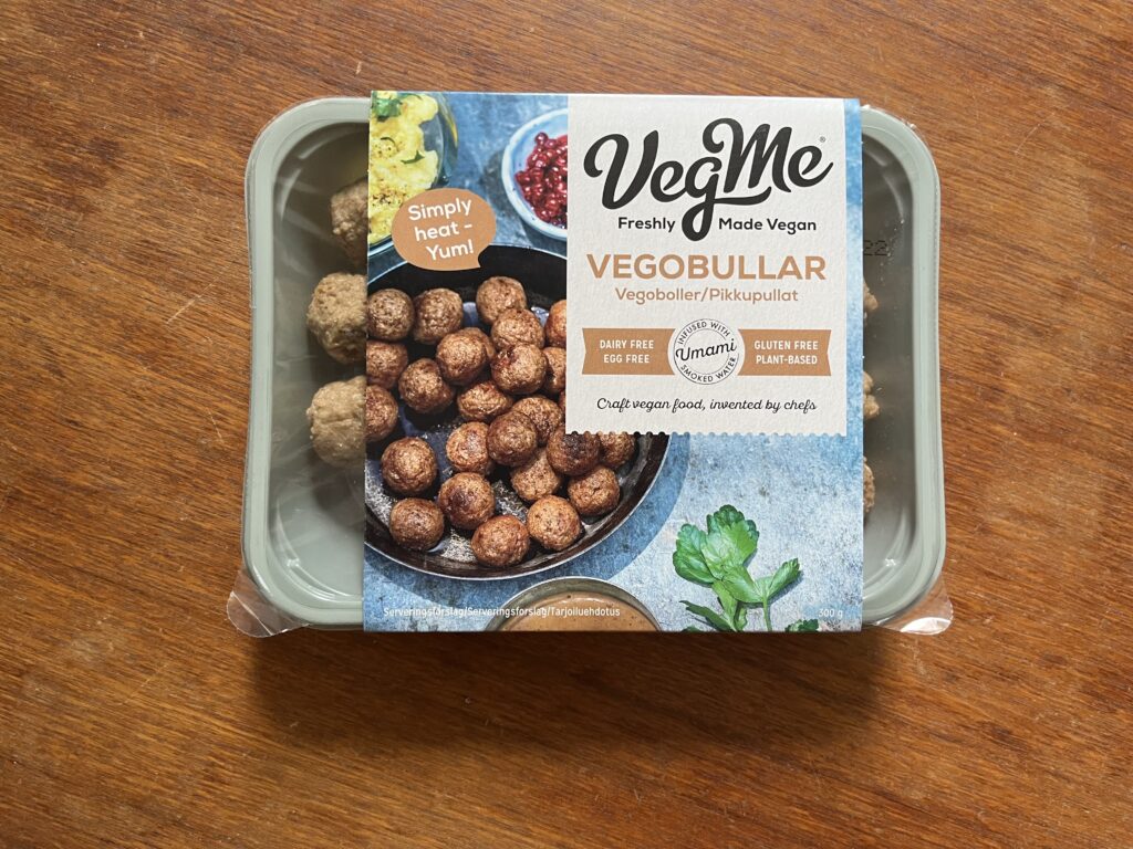 Vegme vegobullar – veganska köttbullar