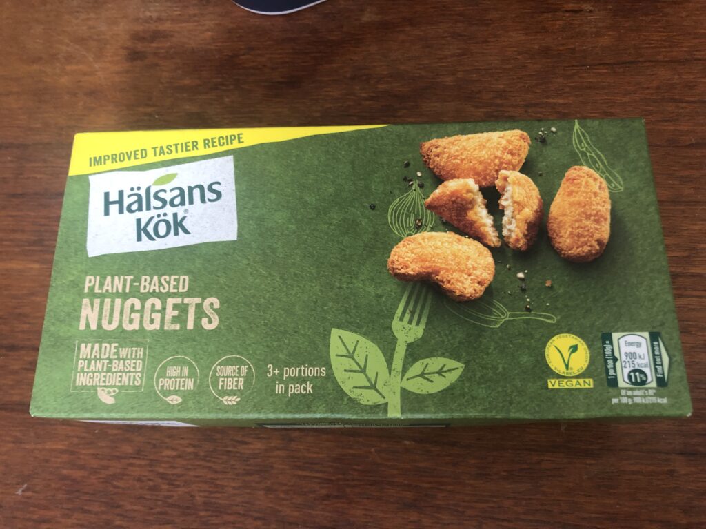 Hälsans kök plant-based nuggets – veganska kycklingbitar