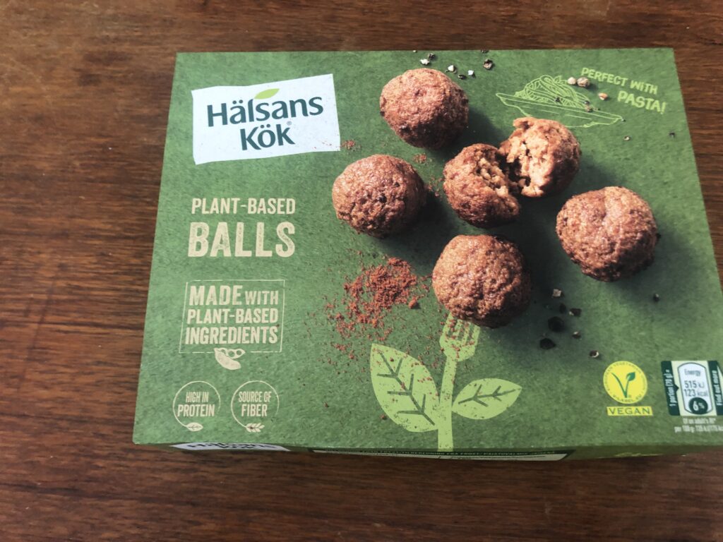 Hälsans kök Plant Based Balls – veganska köttbullar