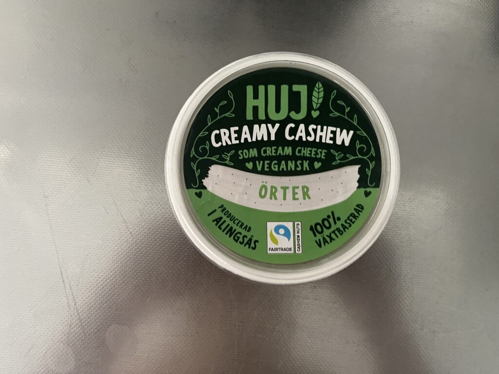 Huj Creamy Cashew – vegansk creamcheese