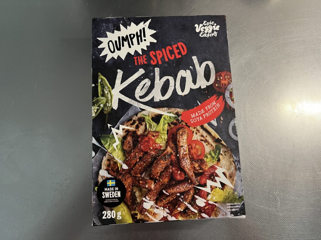 Oumph The Spicy Kebab – vegansk kebab