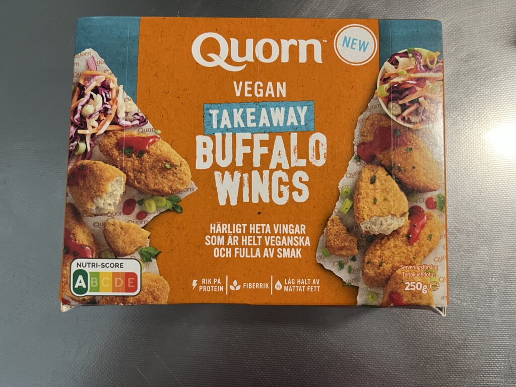 Quorn Vegan Takeaway Buffalo Wings – veganska kycklingvingar