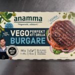 Anamma vegoburgare – vegansk hamburgare