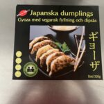 Men Men japanska dumplings – gyoza med vegansk fyllning och dippsås