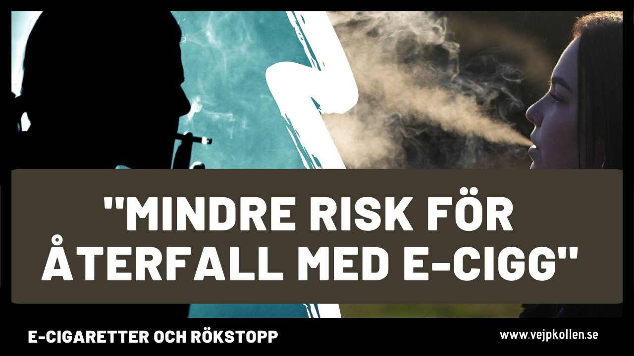 En vape i stedet for cigaretter hjælper mange med at kvitte smøgerne