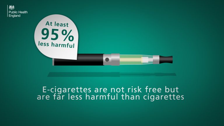 E-cigaretter er 95 procent sikrere end almindelige cigaretter, siger Public Health England