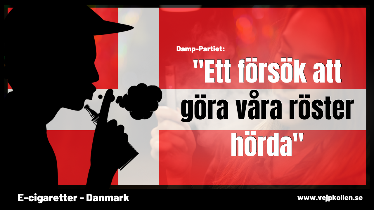 Den danske vejp-forening danner et politisk parti for at påvirke politikerne til at forbyde smagsstoffer i e-juice.