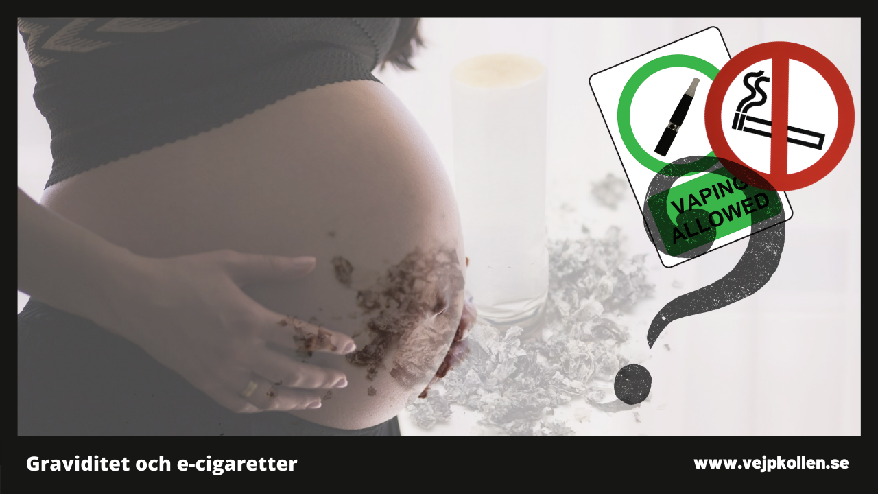 Forskning: E-cigaretter säkrare än cigaretter vid graviditet - Vejpkollen.se