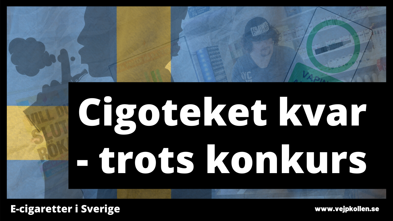 The e-cigarette company Cigoteket changes ownership.