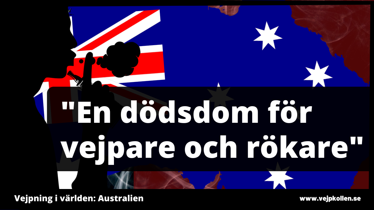 Det er vanskeligere å få tilgang til nikotin i Australia.