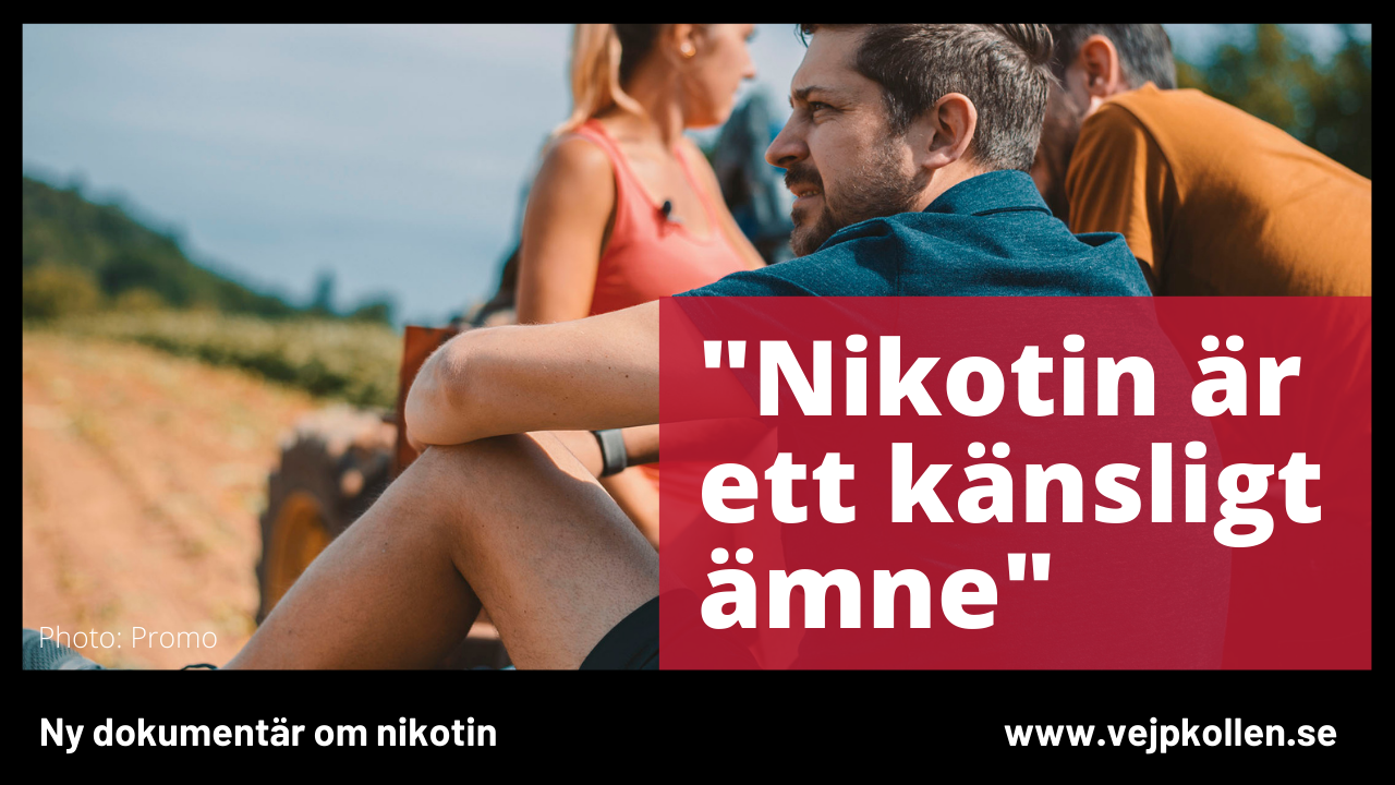 Aaron Biebert laver dokumentarfilm om nikotin.