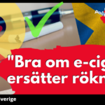 Svenska politiker: "Bra om e-cigaretter minskar rökningen"