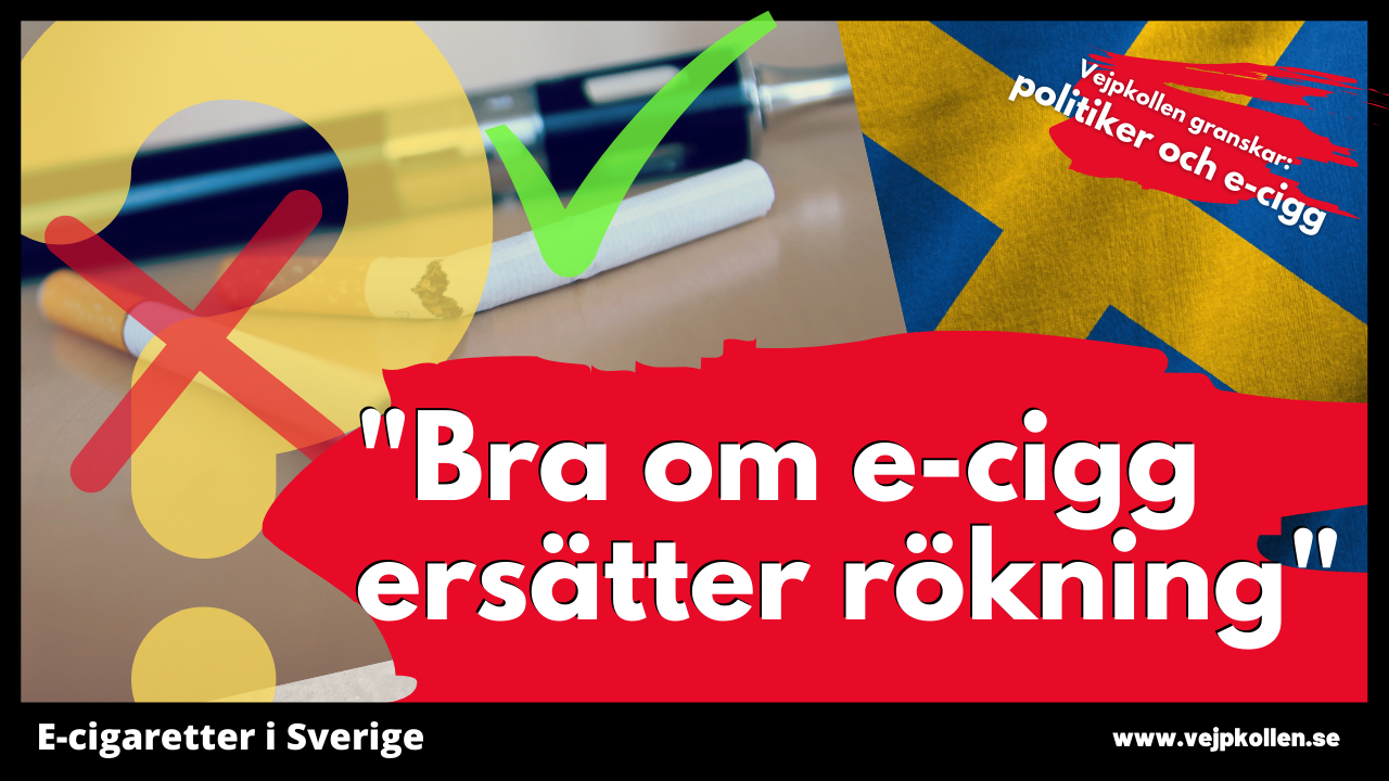 Politikere siger deres mening om e-cigaretter