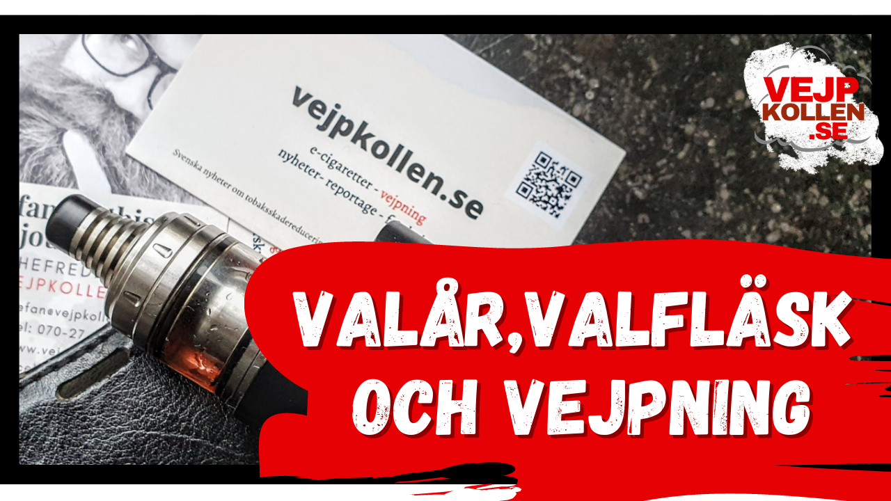 Vejpkollen - nyheter om e-cigaretter och vaping - 2022