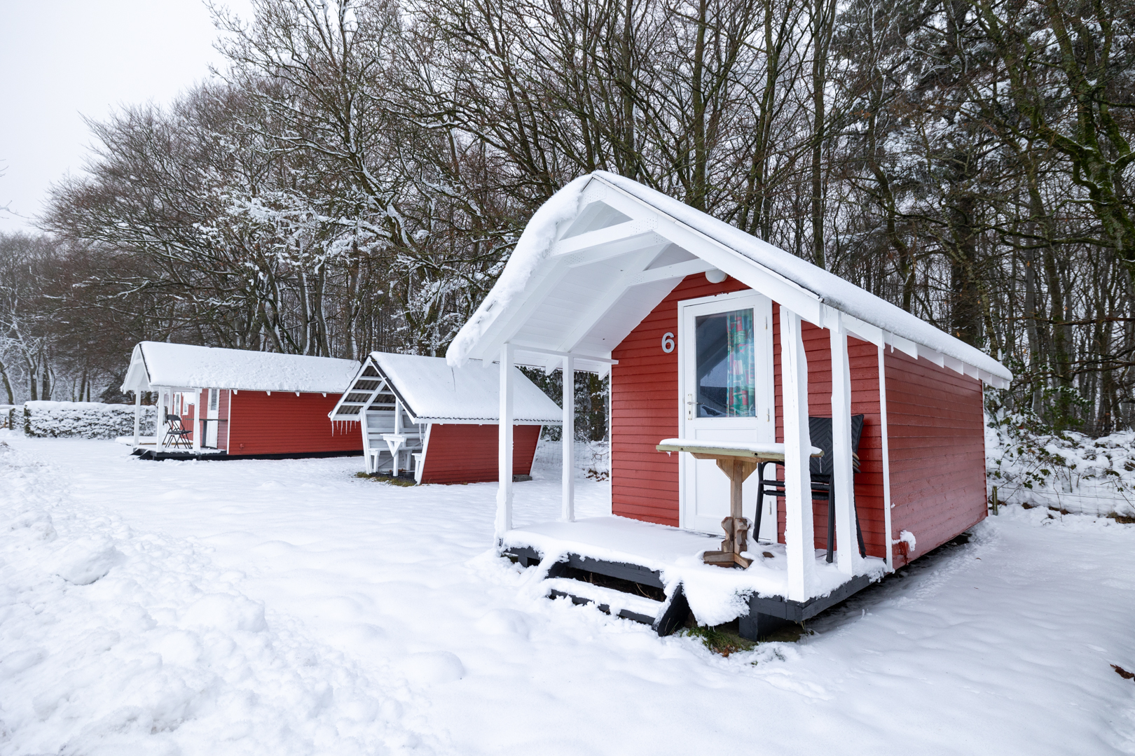 Hytter til hytteferie på campingplads