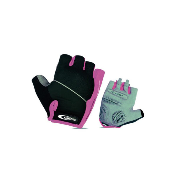 Guantes de ciclismo ges - Guantes negro-rosa