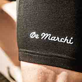 De Marchi merino lycra cycling shorts