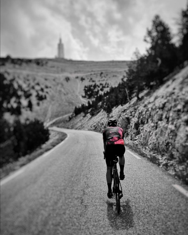 Bicinglé de ventoux challenge : climbing the Malaucène side