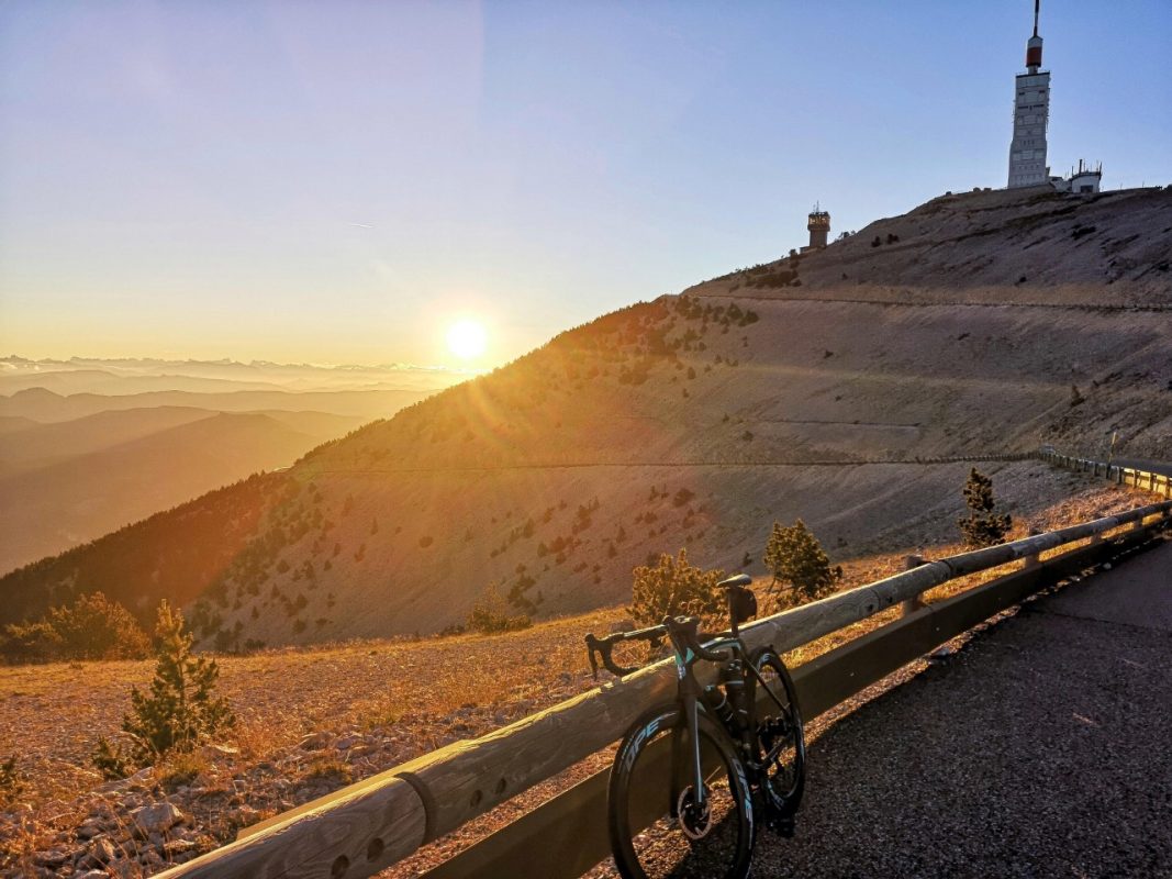 early morning Mont Ventoux Malaucène clim