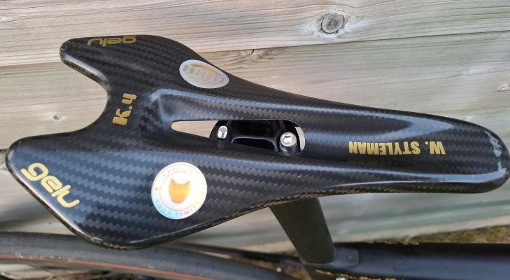 Gelu K-3 carbon bike saddle