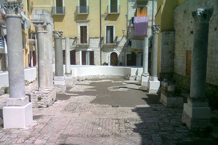 Ruderi della Chiesa di Santa Maria del Buonconsiglio a Bari vecchia